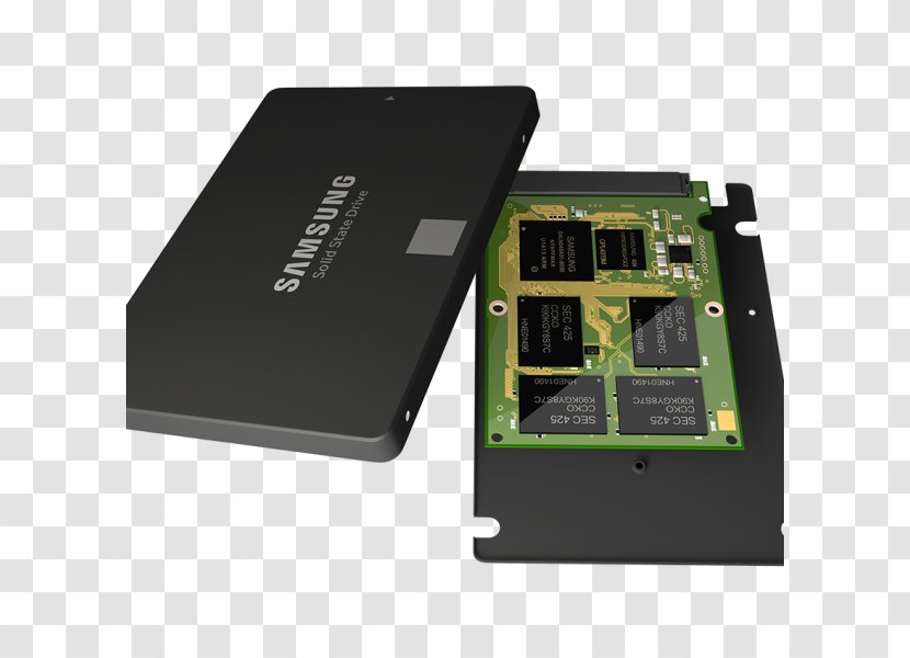 Samsung 850 EVO SSD Solid-state Drive Serial ATA Hard Drives - Gadget Transparent PNG