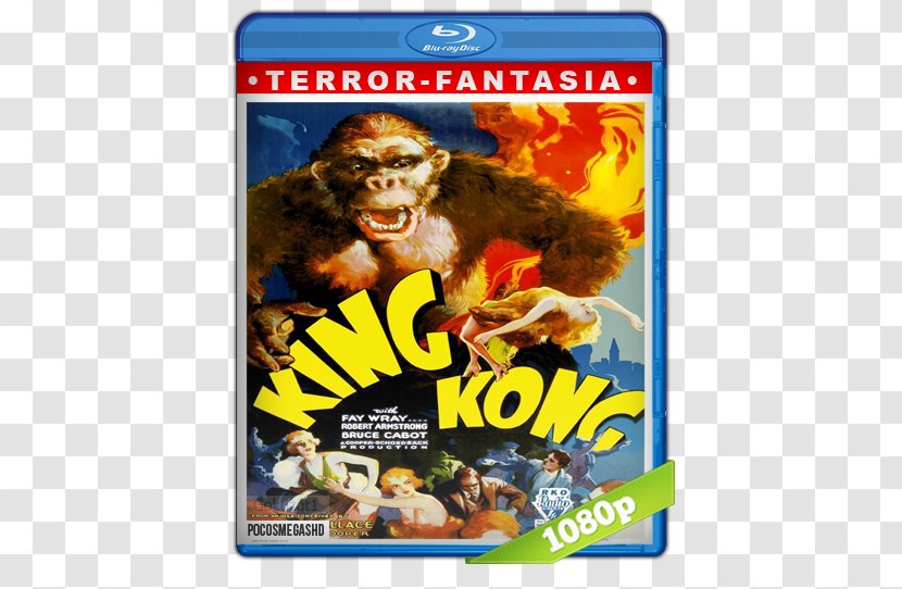 King Kong Film Poster Printing - Gorila 3d Transparent PNG