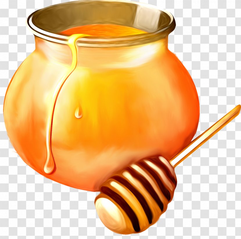Bee Honey JAR Clip Art - Computer Software Transparent PNG