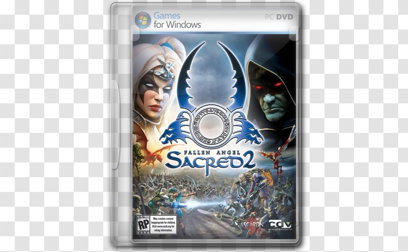 Sacred 2: Fallen Angel 3 Xbox 360 Video Game - Action Roleplaying Transparent PNG