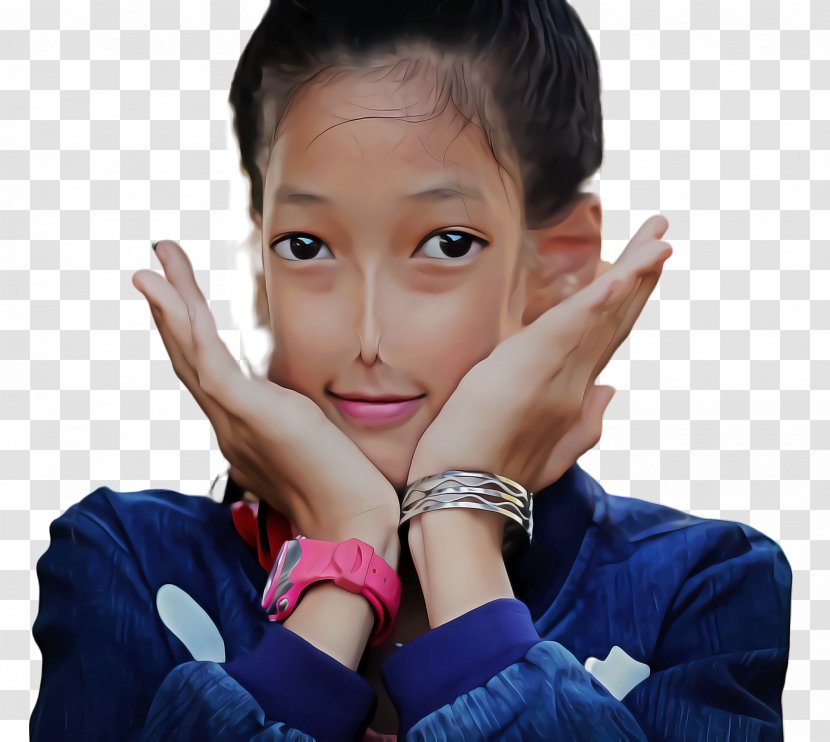 Little Girl - Gesture - Sign Language Ear Transparent PNG