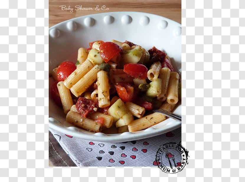 Spaghetti Alla Puttanesca Pasta Salad Penne Rigatoni - Recipe - Sagoma Fenicottero Transparent PNG