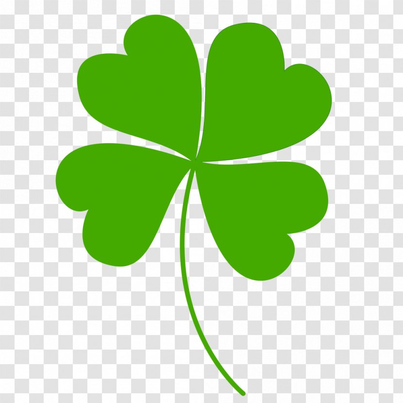 Four-leaf Clover Luck Clip Art - Plant - Irish Transparent PNG