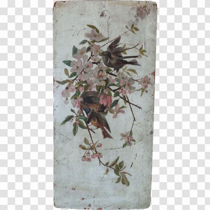 Branching - Twig - Hand-painted Birds Transparent PNG