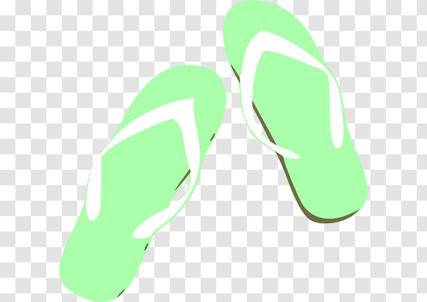 Flip-flops Slipper Clip Art - Flipflops - Sandal Transparent PNG