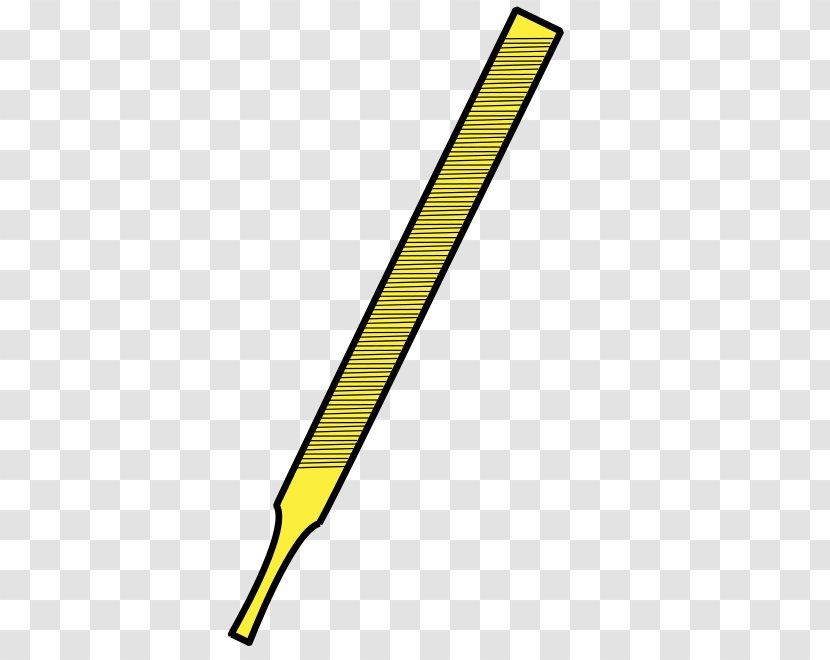 Line Angle Clip Art - Yellow Transparent PNG