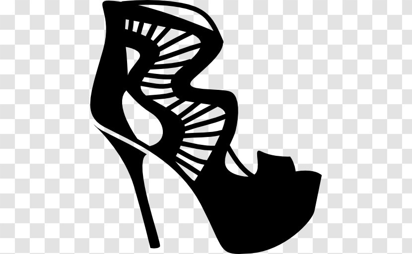 Stiletto Heel High-heeled Shoe Platform - Heart - Cartoon Transparent PNG