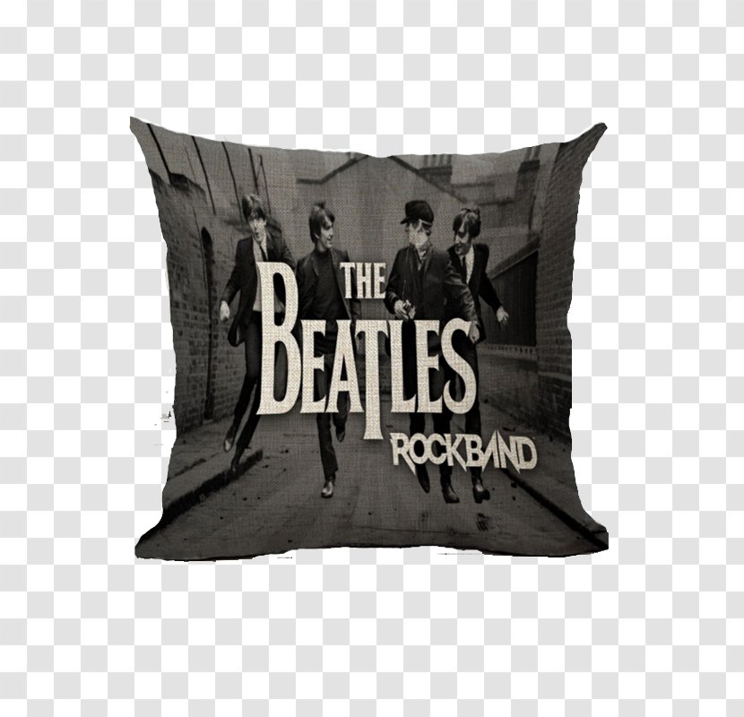 The Beatles: Rock Band Throw Pillows Cushion - Frame - Pillow Transparent PNG