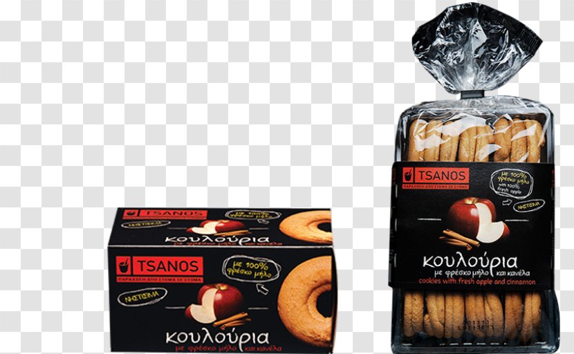 Koulourakia Simit Tsános Bread Sugar - Biscuit Packaging Transparent PNG