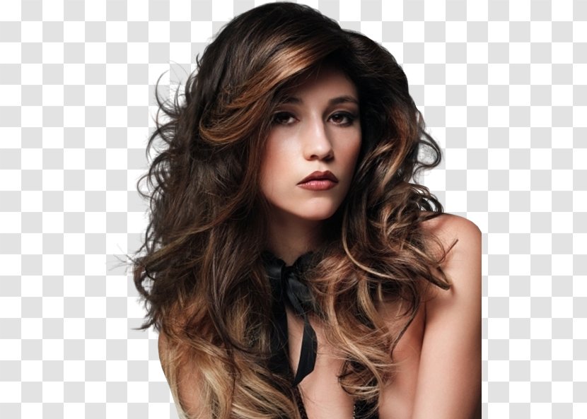 Hairstyle Lob Human Hair Color Face - Long Transparent PNG