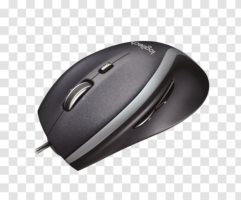 Computer Mouse Logitech M500 Laptop Optical - Apple Usb Transparent PNG