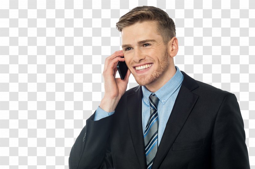Businessperson Mobile Phones Image - Necktie - Business Transparent PNG