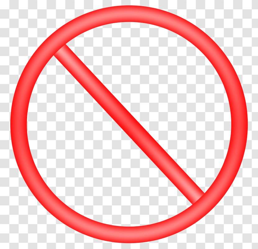 No Symbol Sign Clip Art - Text - Prohibido Transparent PNG