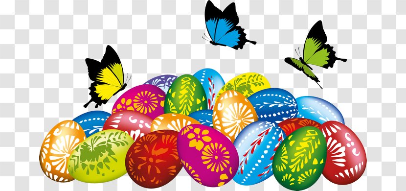 Butterfly Easter Bunny Egg - Candy Transparent PNG