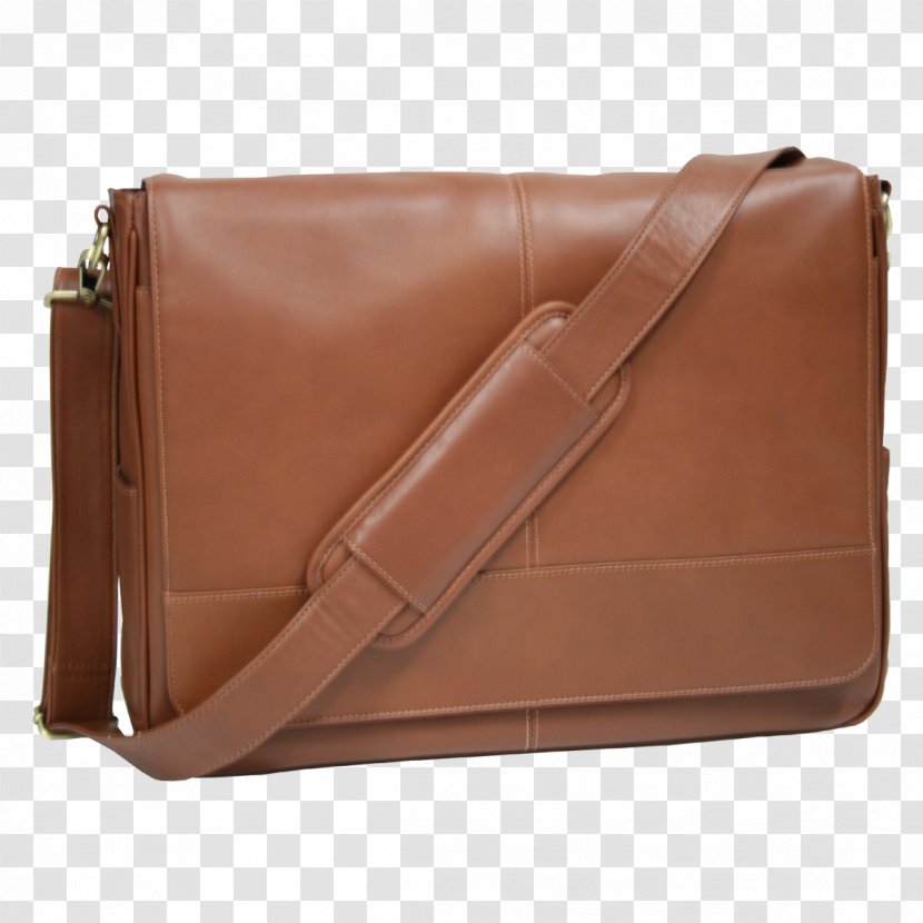 Messenger Bags Laptop Battery Charger Leather Computer - Caramel Color Transparent PNG