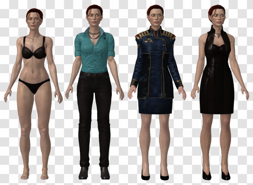Mass Effect 3 Commander Shepard BioWare Liara T'Soni Electronic Arts - Fashion Model Transparent PNG