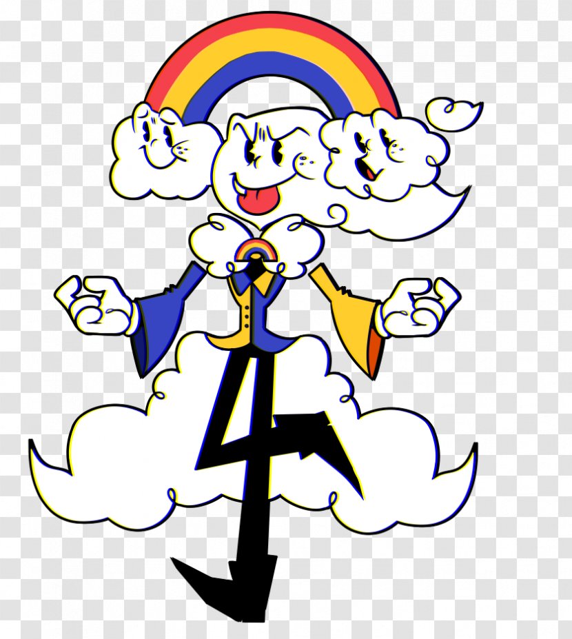 Cuphead: The Delicious Last Course Boss Koko Clown Art Character - Flower - Cool Weather Transparent PNG