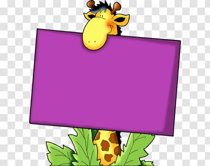 Name Tag Template Pin Label Clip Art - Cartoon - Promotional Giraffe Pattern Transparent PNG