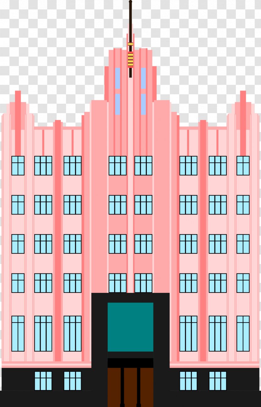 Building Architecture Art Deco Clip Transparent PNG