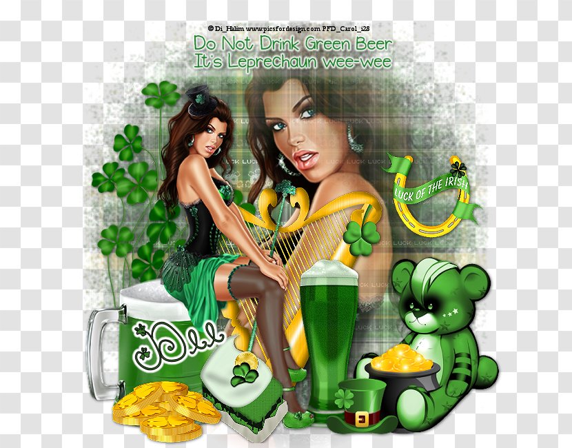 Illustration Cartoon Poster Green Food - Album Cover - Beer Transparent PNG