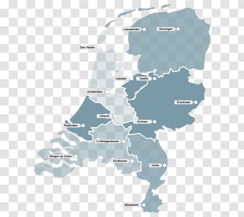 Netherlands Dutch European Constitution Referendum, 2005 Map Country - Administrative Division Transparent PNG