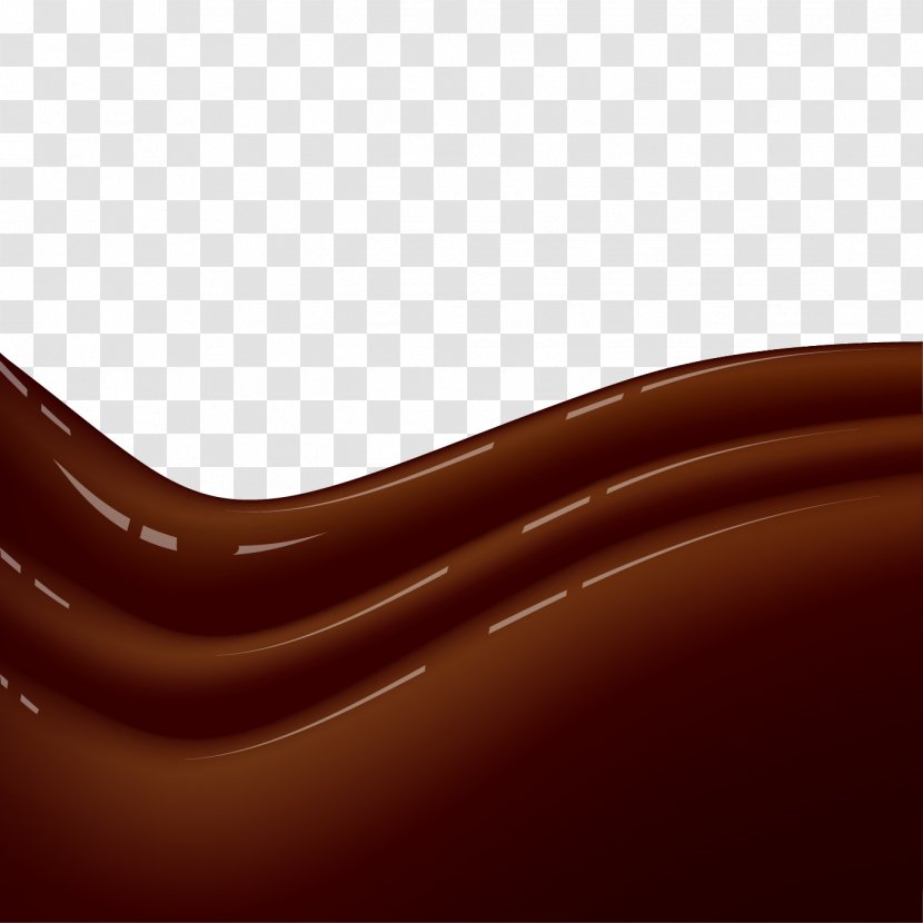 Brown Caramel Color Wallpaper - Chocolate Border Transparent PNG