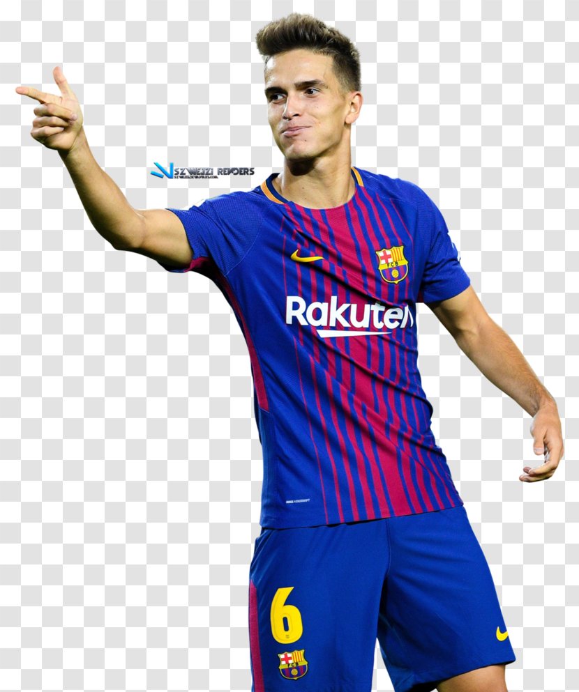 Denis Suárez FC Barcelona Jersey Football Player - Sportswear - Suarez 2018 Transparent PNG