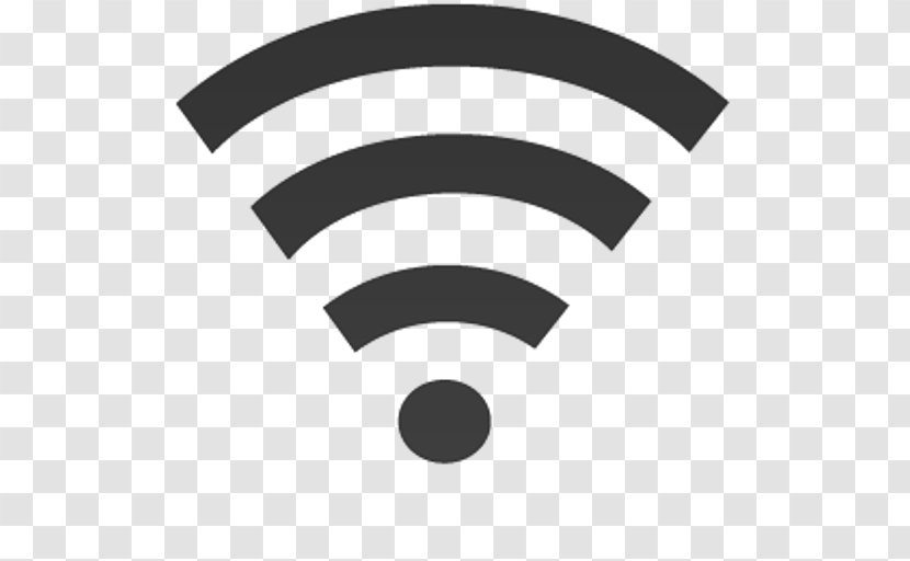 Wi-Fi Clip Art - Hotspot - Black And White Transparent PNG