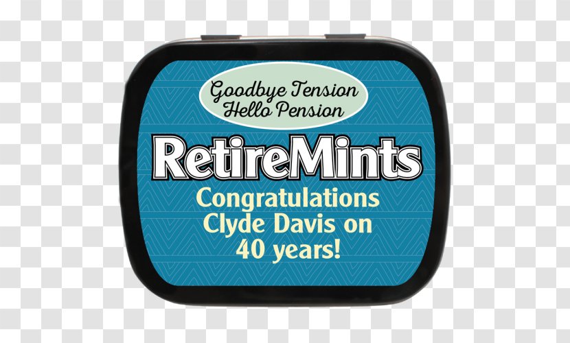 Font Brand Product - Retirement Reception Transparent PNG