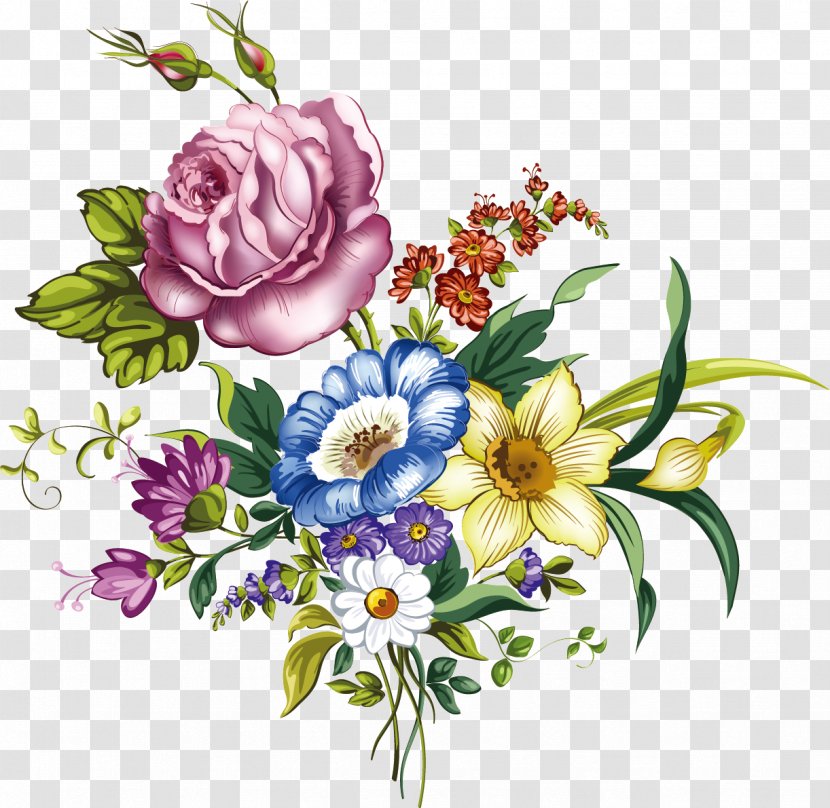 Floral Design Flower Bouquet - Art Transparent PNG