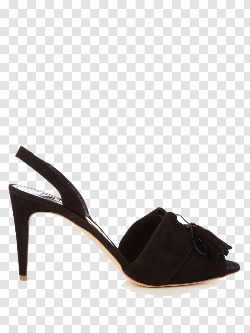 Sandal Slingback High-heeled Shoe Suede - Court - Powder Blue Shoes For Women Transparent PNG