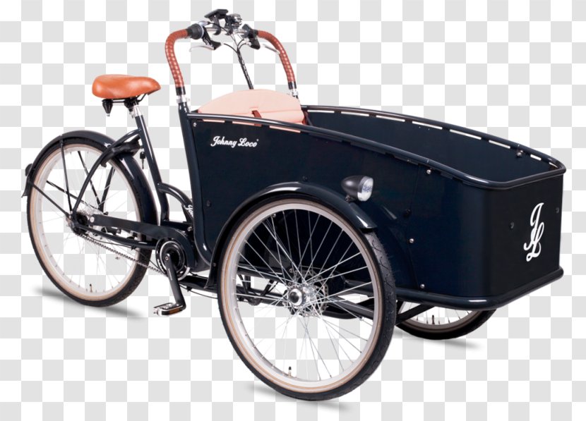 Bakfiets Electric Bicycle Trailers Cargo - Transport Transparent PNG