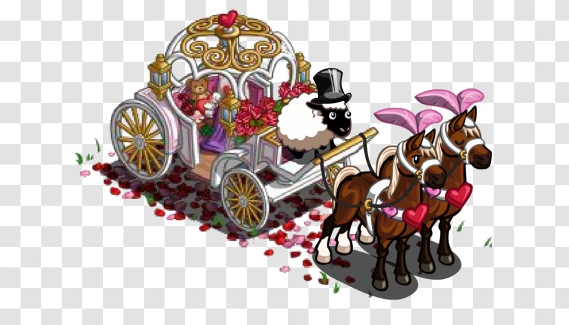 Horse FarmVille Food Chariot Illustration - Carriage Lanterns Transparent PNG