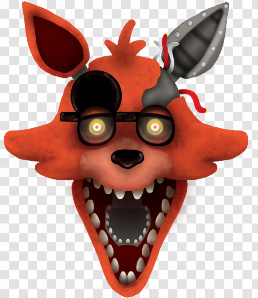 Five Nights At Freddy's 2 Head Eye Face - Cartoon Transparent PNG