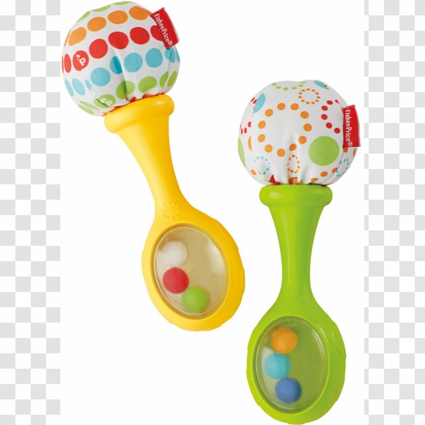 Fisher-Price Baby Rattle Maraca Toy - Flower Transparent PNG