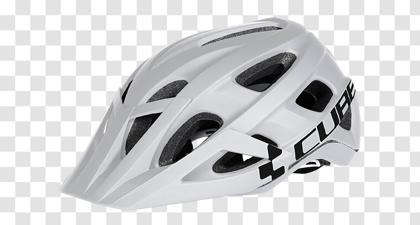 Bicycle Helmets Cube Bikes Mountain Bike - White - Small Transparent PNG