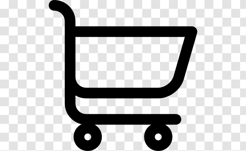 Bitcoin Shopping Cart Cryptocurrency Ethereum - Black And White Transparent PNG