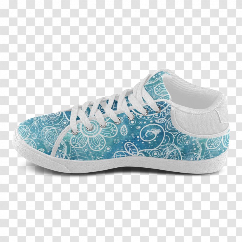 Skate Shoe Sneakers Sportswear - Electric Blue - Beach Shoes Transparent PNG