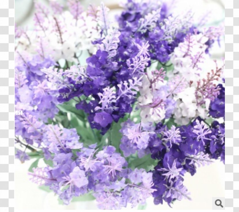 English Lavender Artificial Flower Bouquet Cut Flowers Transparent PNG