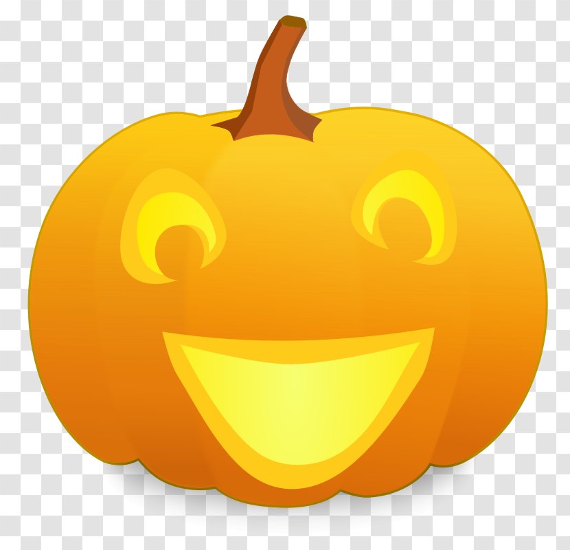 Jack-o'-lantern Halloween Clip Art - Smile Transparent PNG