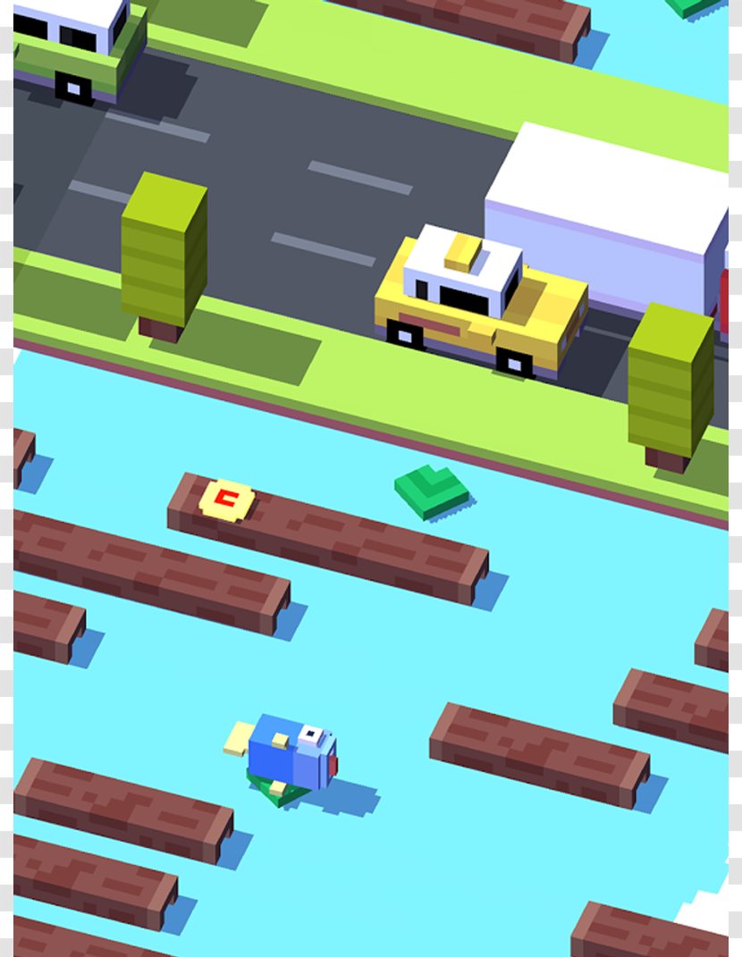 Crossy Road Android App Store Why Did The Chicken Cross Road? - Play Transparent PNG