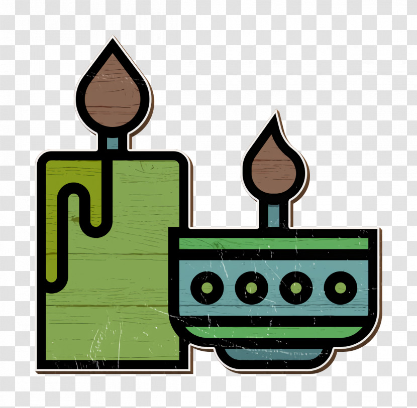 Candle Icon Furniture And Household Icon Party Icon Transparent PNG