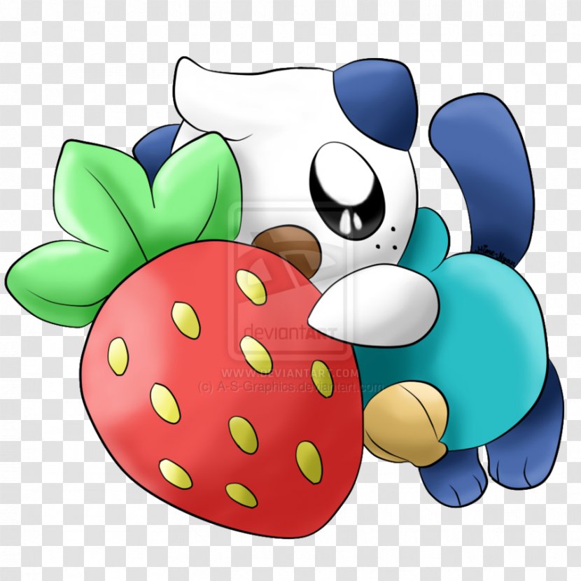 Oshawott, Dewott, And Samurott Pokémon - Strawberry - Oshawott Transparent PNG