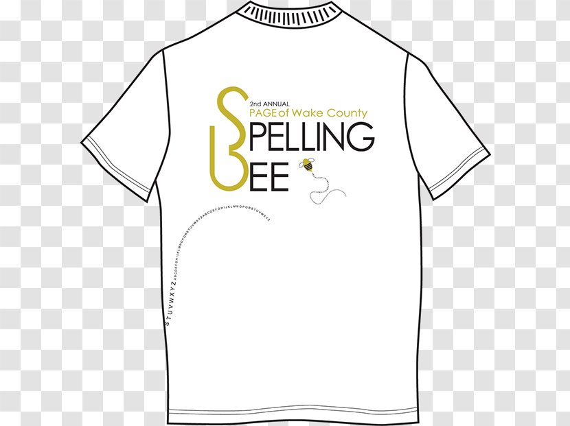 Long-sleeved T-shirt Shoulder - Joint - Spelling Bee Transparent PNG