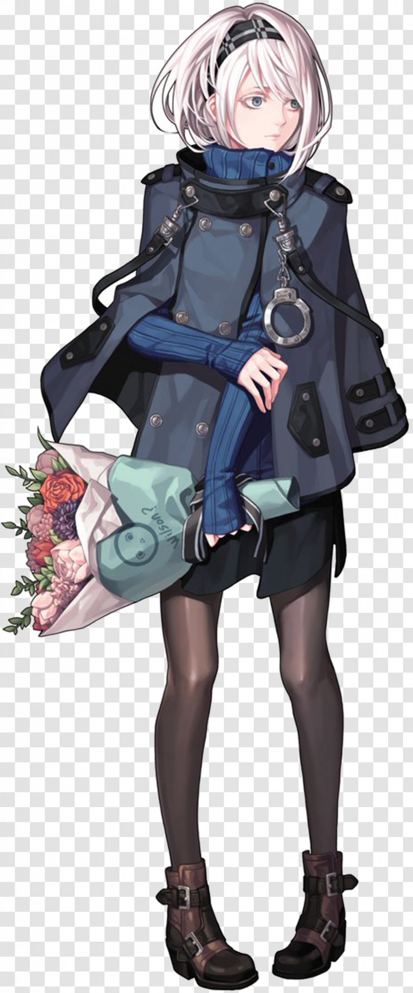 Black Survival Character Art Weapon Game - Flower - Fiora Transparent PNG