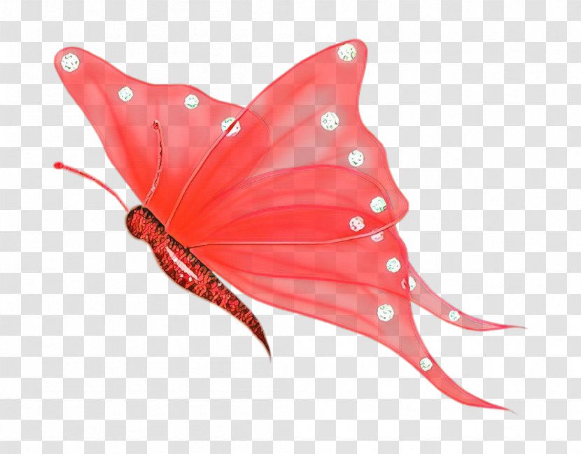 Butterfly Clip Art Image Insect - Pink - Invertebrate Transparent PNG
