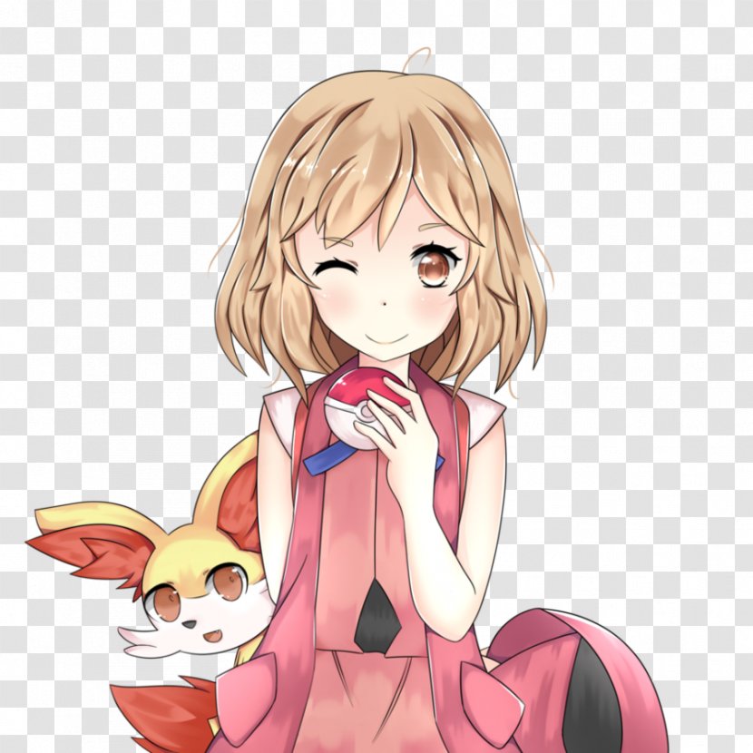 Pokémon X And Y Serena Ash Ketchum Ultra Sun Moon - Flower - Kate Grace Transparent PNG