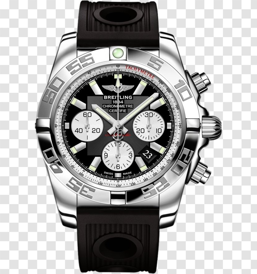 Breitling SA Chronomat 44 GMT Watch 41 - Chronograph Transparent PNG