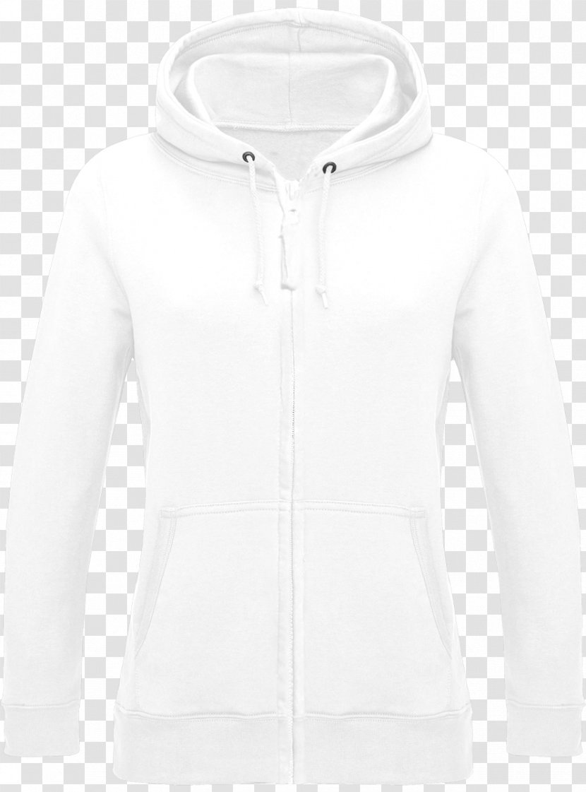 Hoodie Neck - White - Plexus Transparent PNG