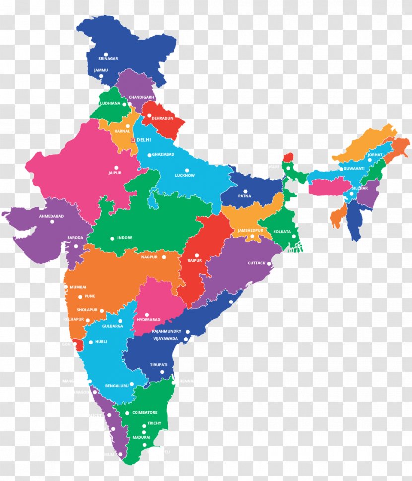 Map India Stock Photography Illustration Royalty-free Transparent PNG